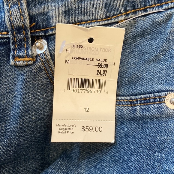 Hudson kids size 12, Ankle skinny vintage denim jeans, super stretchy, - Picture 3 of 3